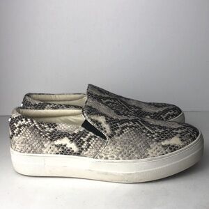 Steve Madden Gills Snake Platform Sneakers 9.5